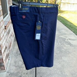 NWT Ralph Lauren Polo Classic Fit Golf Shorts 32w French Navy